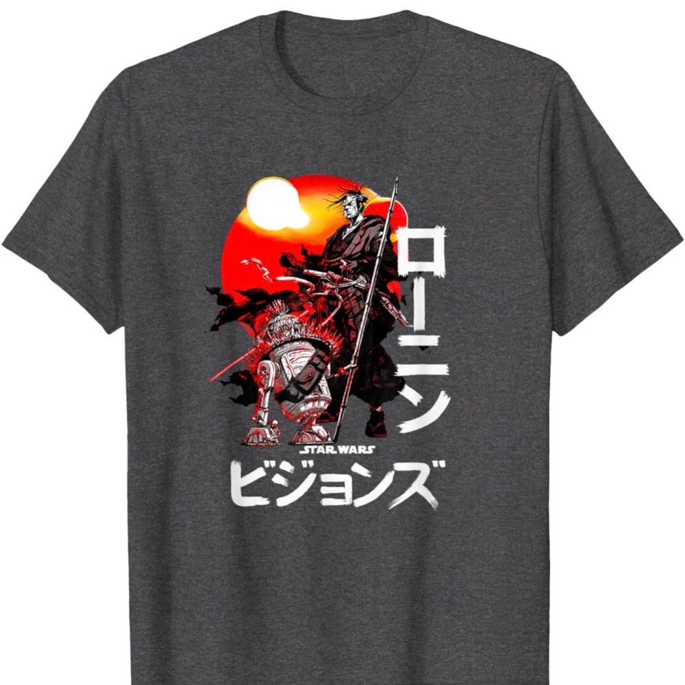 NWOT Star Wars Visions Samurai Poster T-Shirt Women’s Size S Never worn